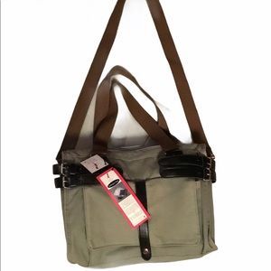 The Patrick Canvas Insulated Messenger Bag